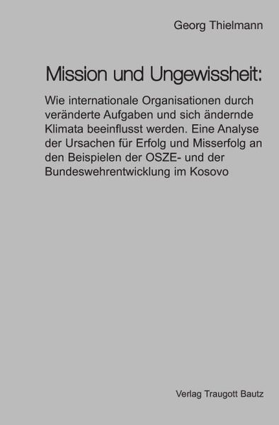 Produktbild: Mission und Ungewissheit: