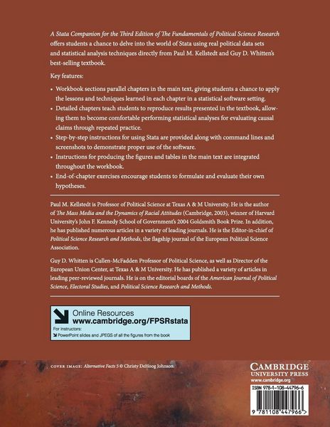 Produktbild: A Stata Companion for the Third Edition of The Fundamentals of Political Science Research