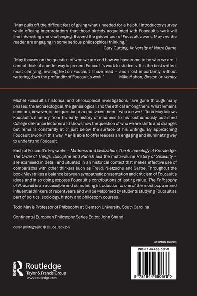 Produktbild: The Philosophy of Foucault