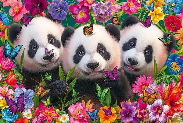 Produktbild: Panda-Trio
