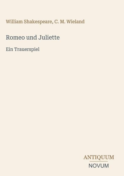 Produktbild: Romeo und Juliette
