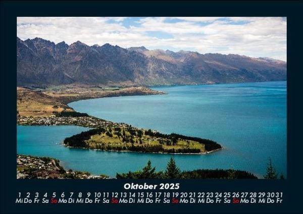 Produktbild: Die Seen der Erde 2025 Fotokalender DIN A5
