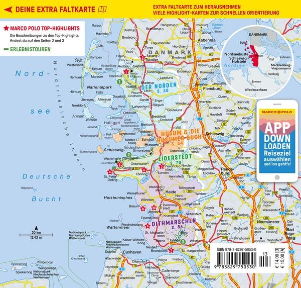 Produktbild: MARCO POLO Reisef&uuml;hrer Nordseek&uuml;ste Schleswig-Holstein