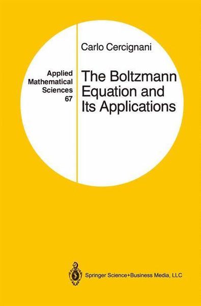 Produktbild: The Boltzmann Equation and Its Applications