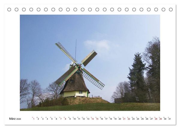 Produktbild: Liebenswertes Dithmarschen (Tischkalender 2026 DIN A5 quer), CALVENDO Monatskalender