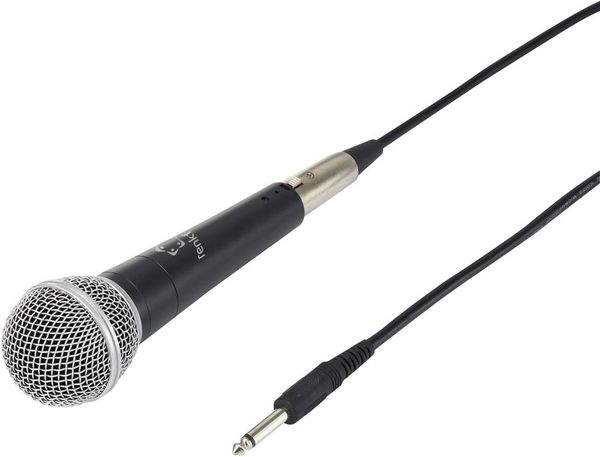 Produktbild: Renkforce Hand Gesangs-Mikrofon PM58B &Uuml;bertragungsart (Details):Kabelgebunden inkl. Kabel