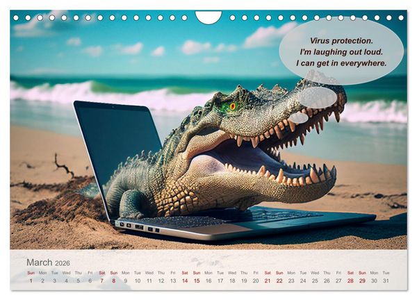 Produktbild: You really think you are an IT expert (Wall Calendar 2026 DIN A4 landscape), CALVENDO 12 Month Wall Calendar