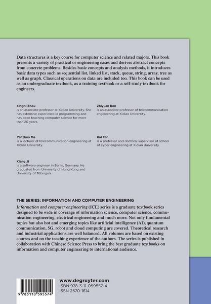 Produktbild: Data structures based on linear relations