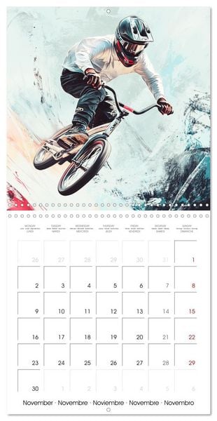 Produktbild: Canvas of Olympic Champions (Wall Calendar 2026 12 &times; 12 Inch) CALVENDO 12 Month Wall Calendar