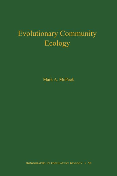 Produktbild: Evolutionary Community Ecology