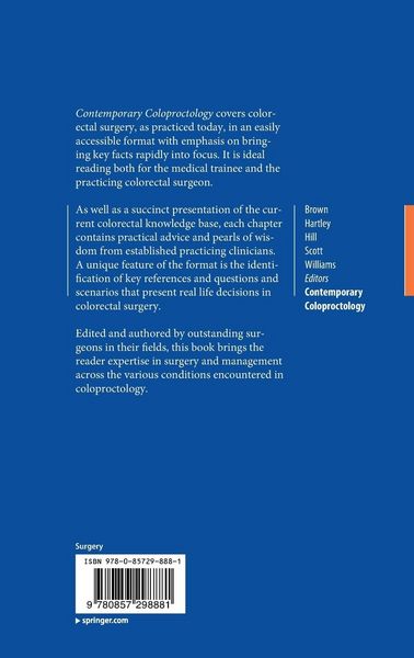 Produktbild: Contemporary Coloproctology