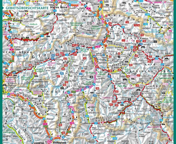 Produktbild: K&uuml;mmerly+Frey Wanderf&uuml;hrer Graub&uuml;nden Nord