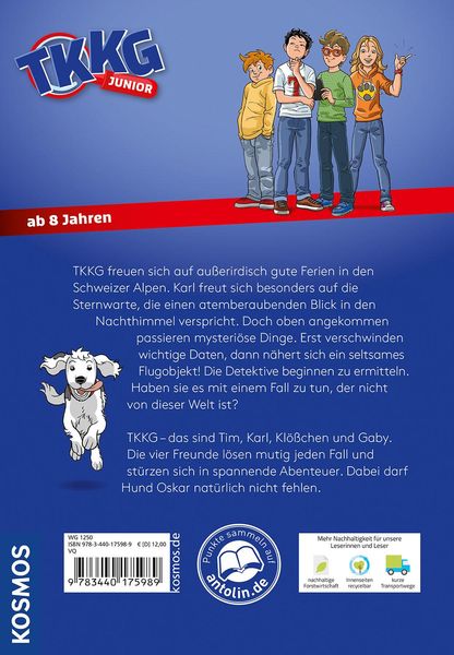 Produktbild: TKKG Junior, 21, UFO-Abenteuer