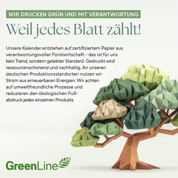 Produktbild: Geburtstagskalender Floral