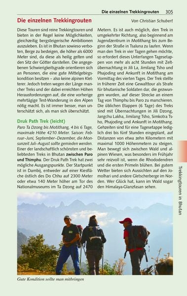 Produktbild: TRESCHER Reisef&uuml;hrer Bhutan