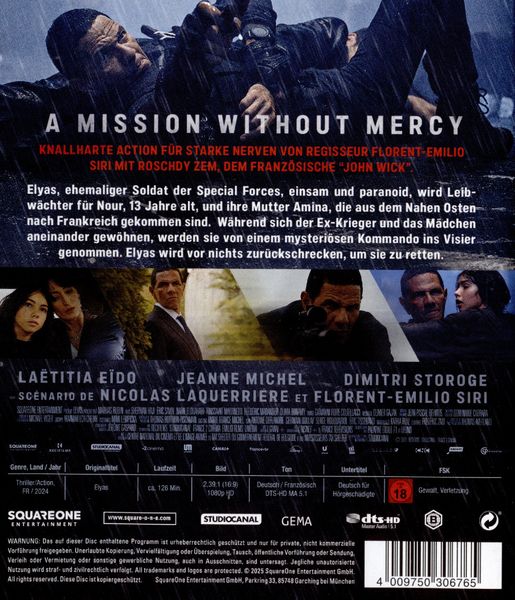 Produktbild: Elyas - A Mission without Mercy (Blu-ray)