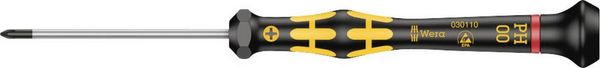 Produktbild: Wera 1550 05030110001 ESD Kreuzschlitz-Schraubendreher PH 00 Klingenl&auml;nge: 60mm