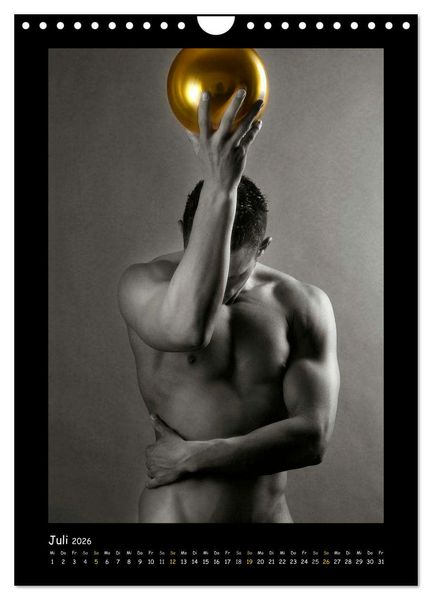 Produktbild: Golden Ball - M&auml;nner Akte (Wandkalender 2026 DIN A4 hoch), CALVENDO Monatskalender