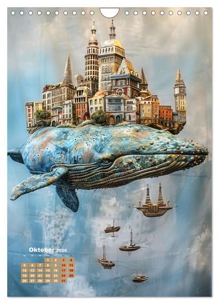 Produktbild: Surrealismus (Wandkalender 2026 DIN A4 hoch), CALVENDO Monatskalender