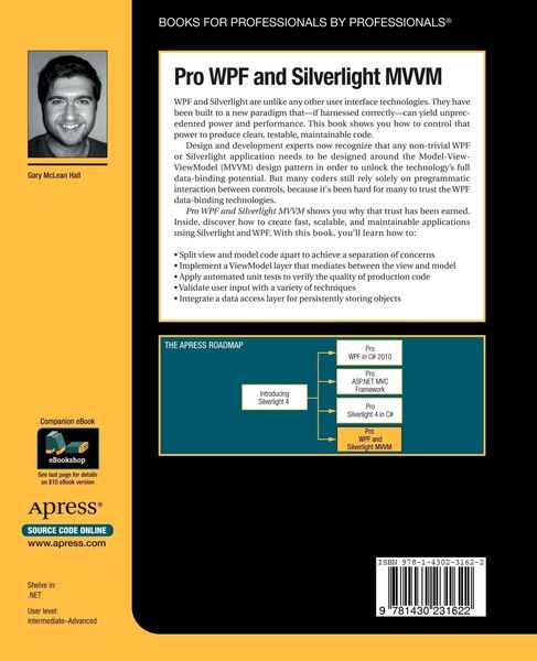 Produktbild: Pro WPF and Silverlight MVVM