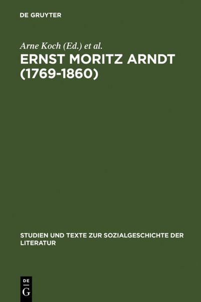 Produktbild: Ernst Moritz Arndt (1769-1860)