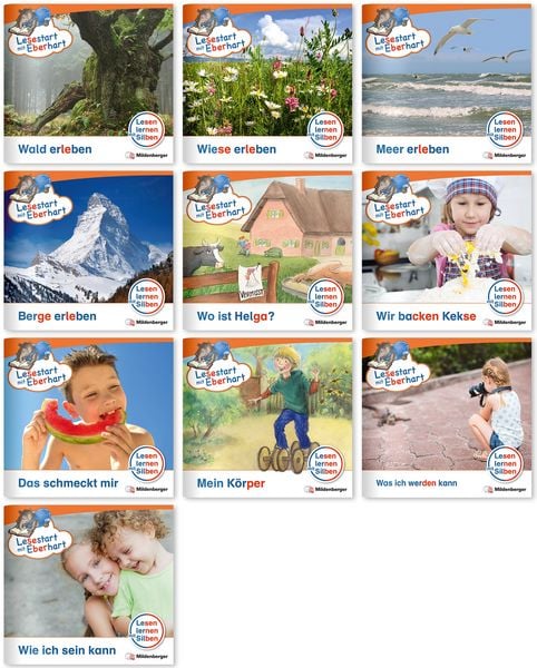 Paket – Lesestart mit Eberhart, Lesestufe 2: Komplettbezug Heft 11-20, Set von Stefanie Drecktrah, Mildenberger Verlag GmbH, 978-3-619-04461-0