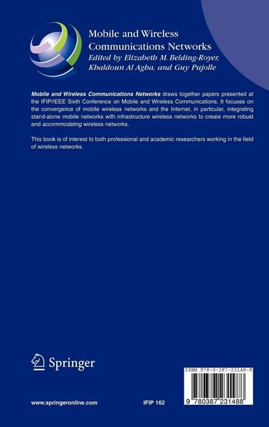 Produktbild: Mobile and Wireless Communications Networks