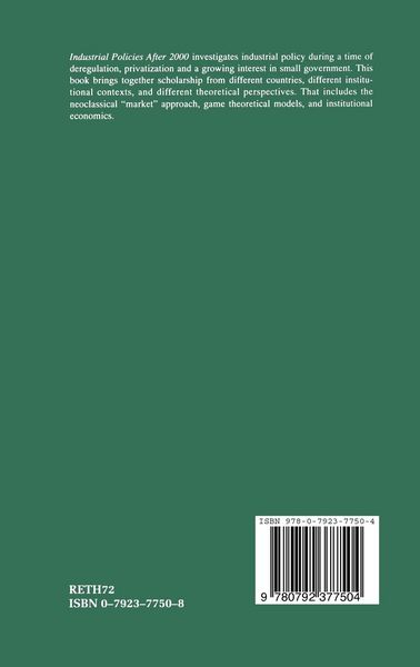 Produktbild: Industrial Policies After 2000