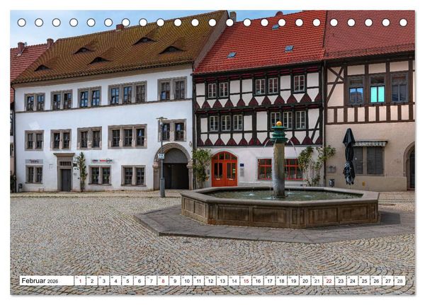 Produktbild: Rosenstadt Sangerhausen (Tischkalender 2026 DIN A5 quer), CALVENDO Monatskalender