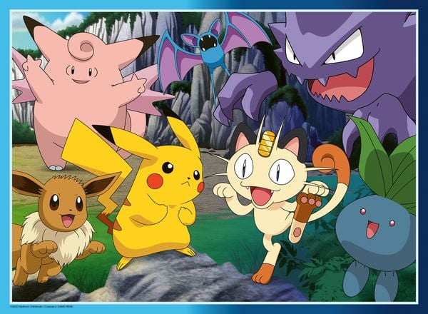 Produktbild: Kinderpuzzle 300 XXL Teile - Pok&eacute;mon - Fang die Pok&eacute;mon!