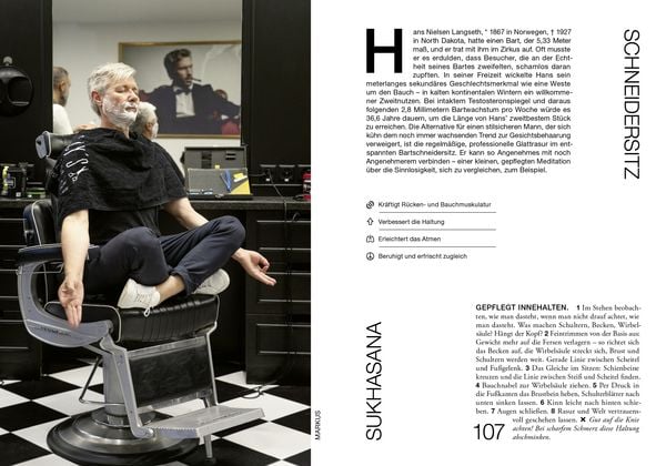 Produktbild: Mann macht Yoga