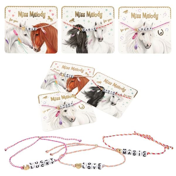 Produktbild: Miss Melody Armband Textil mit Statement