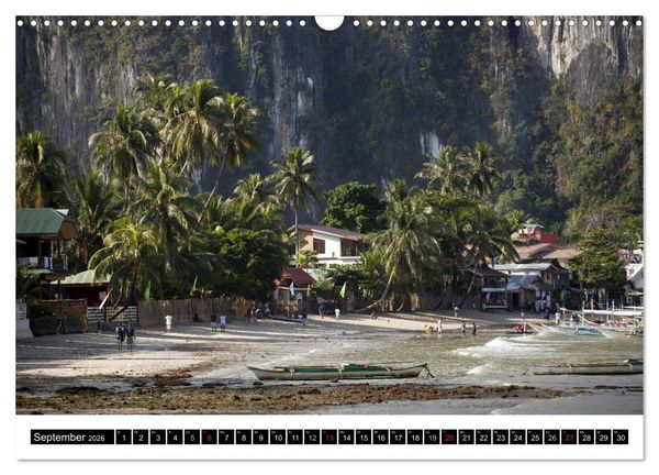 Produktbild: Palawan (Wandkalender 2026 DIN A3 quer), CALVENDO Monatskalender
