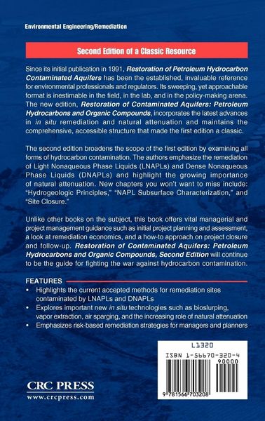 Produktbild: Restoration of Contaminated Aquifers
