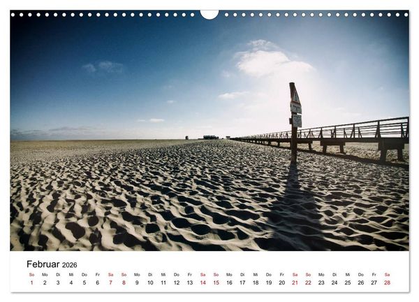 Produktbild: Sankt Peter-Ording. Licht, Schatten und Natur (Wandkalender 2026 DIN A3 quer), CALVENDO Monatskalender