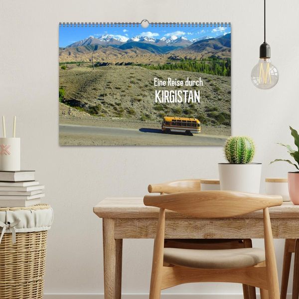 Produktbild: Eine Reise durch Kirgistan (Wandkalender 2026 DIN A3 quer), CALVENDO Monatskalender