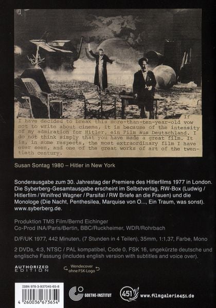 Produktbild: Hitler - Ein Film aus Deutschland