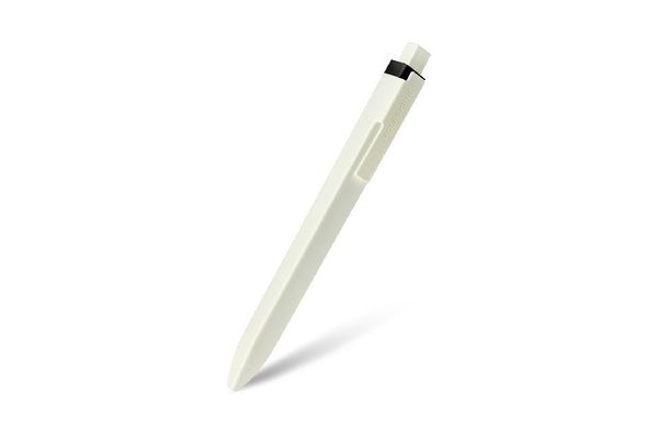 Moleskine Kugelschreiber - Go mit Etikett für Display Schwarz, Mine 1,0 mm, Punktraster, Weiß
