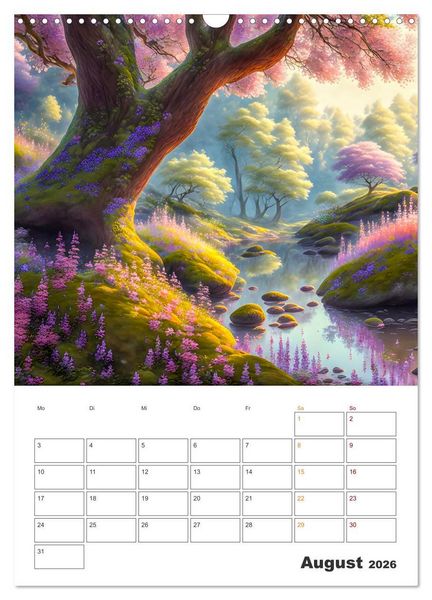 Produktbild: M&auml;rchenhafte B&auml;ume (Wandkalender 2026 DIN A3 hoch), CALVENDO Monatskalender