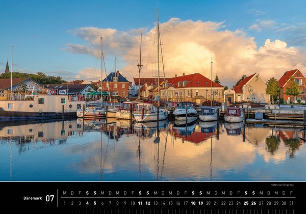 Produktbild: Dänemark Premiumkalender 2026