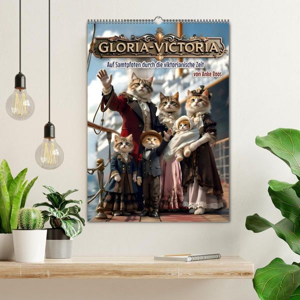 Produktbild: Gloria Victoria (Wandkalender 2026 DIN A2 hoch), CALVENDO Monatskalender