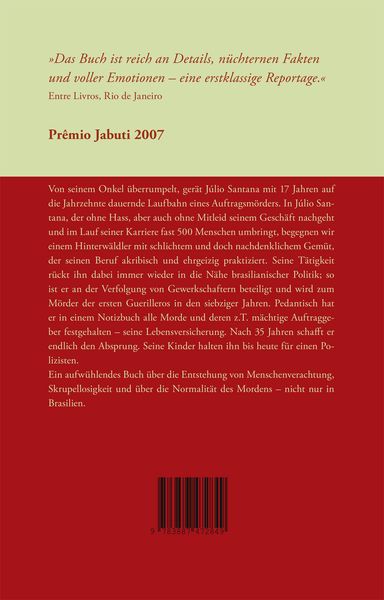 Produktbild: Der Pistoleiro
