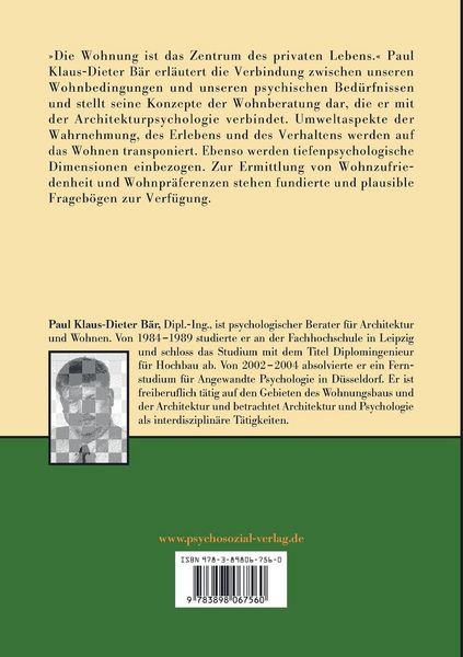 Produktbild: Architekturpsychologie