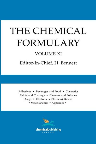 Produktbild: The Chemical Formulary, Volume 11