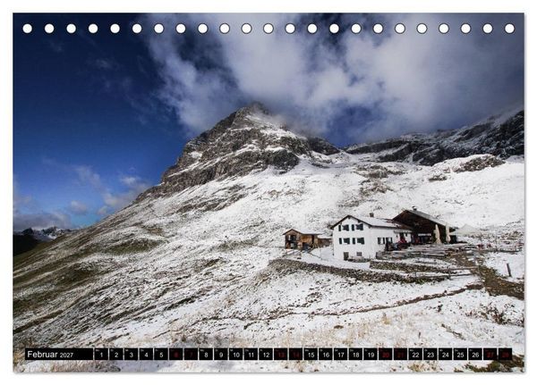 Produktbild: Wundersch&ouml;nes Lechtal (Tischkalender 2027 DIN A5 quer), CALVENDO Monatskalender