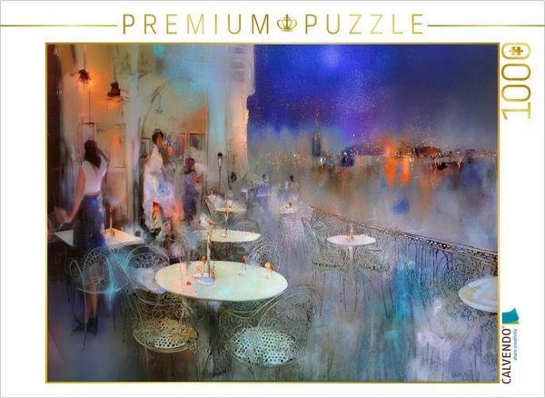 CALVENDO Puzzle Bistro am See | 1000 Teile Lege-Größe 64x48cm Foto-Puzzle für glückliche Stunden, Sonstige von , Calvendo Puzzle, 4070715396152