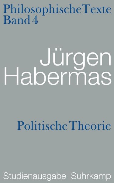 Produktbild: Politische Theorie. Philosophische Texte