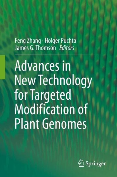 Produktbild: Advances in New Technology for Targeted Modification of Plant Genomes