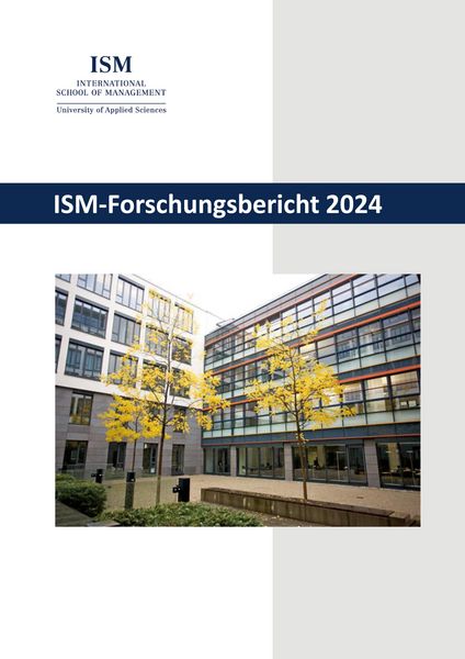 Produktbild: ISM-Forschungsbericht 2024