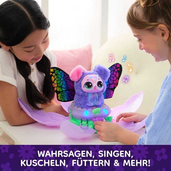 Produktbild: Bloomables von Hatchimals - Puppyfly, Interaktives Spielzeug mit &Uuml;berraschung, doppelter Verwandlung und &uuml;ber 100 Ger&auml;uschen und Reaktionen